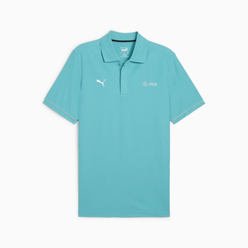 Puma | Men's Mercedes AMG-Petronas F1 Motorsport Polo - Sheen Green