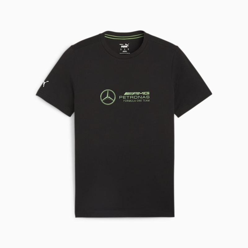 Puma | Men's Mercedes AMG-Petronas F1 Motorsport Logo Tee - Black