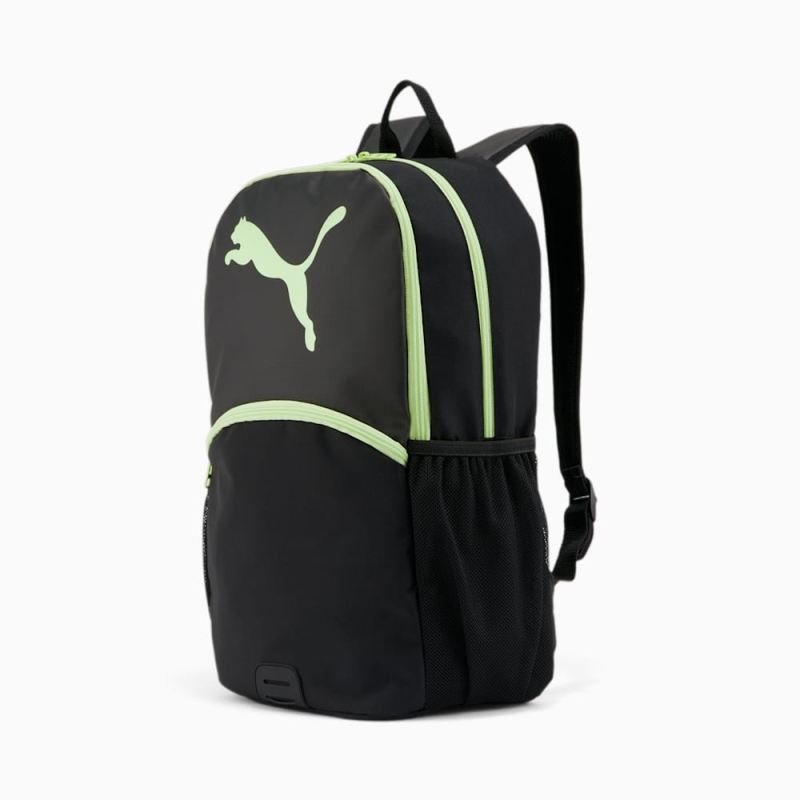 Puma | Women's Emulator Backpack - BLACK/GREEN - Click Image to Close