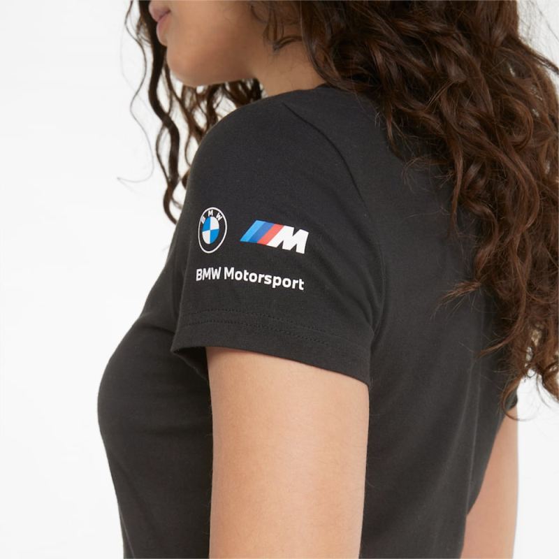 Puma | Women's BMW M Motorsport Statement Graphic Tee - Cotton Black