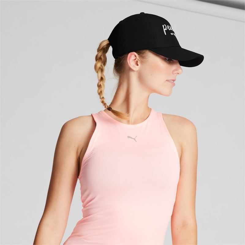 Puma | Women's Script Adjustable Cap - BLACK