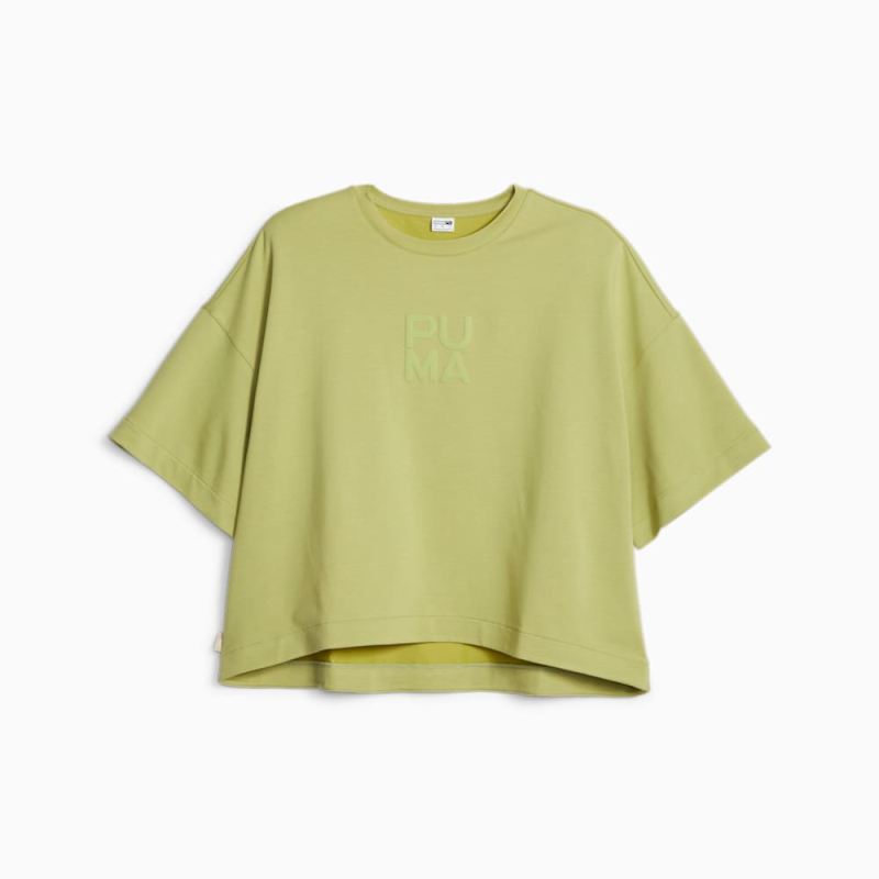 Puma | Women's Infuse Tee - Kiwi Green