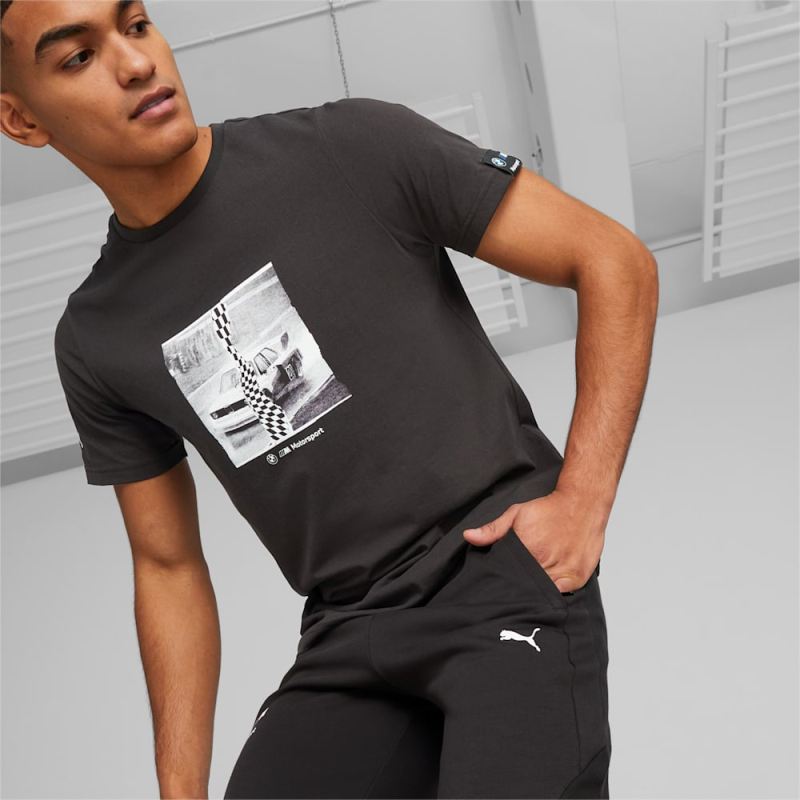 Puma | Men's BMW M Motorsport Sweatpants - Black