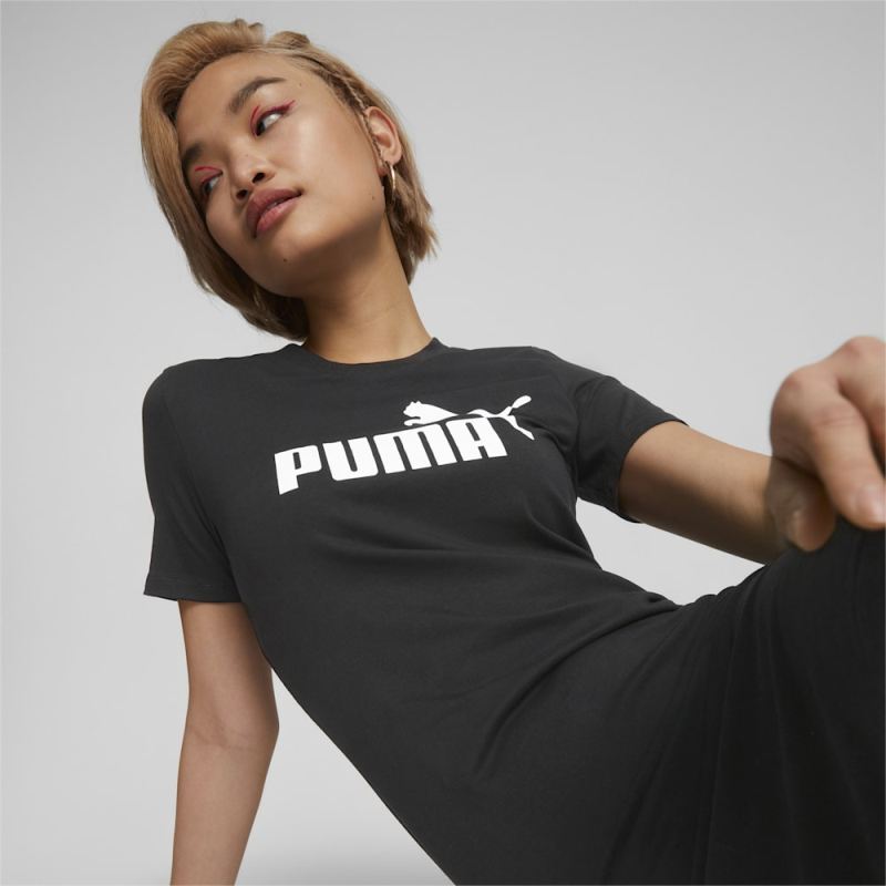 Puma | Women's Essentials Slim Tee Dress - Black