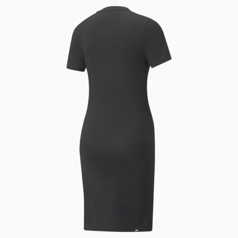 Puma | Women's Essentials Slim Tee Dress - Black