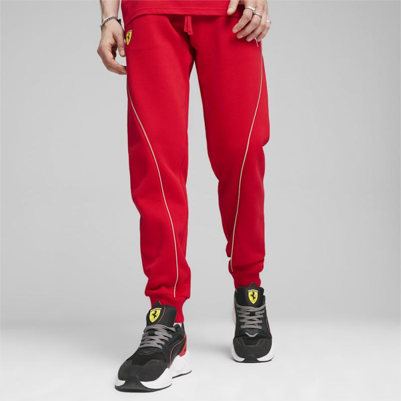 Puma | Men's Scuderia Ferrari Motorsport Race Sweat Pants - Rosso Corsa