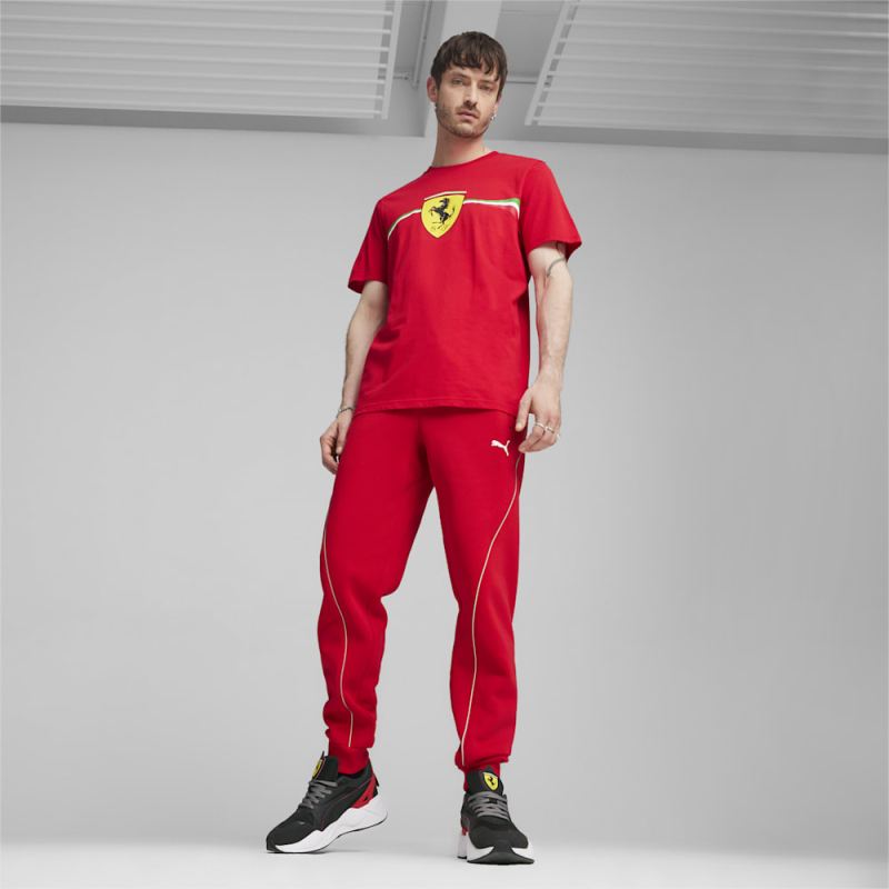 Puma | Men's Scuderia Ferrari Motorsport Race Sweat Pants - Rosso Corsa