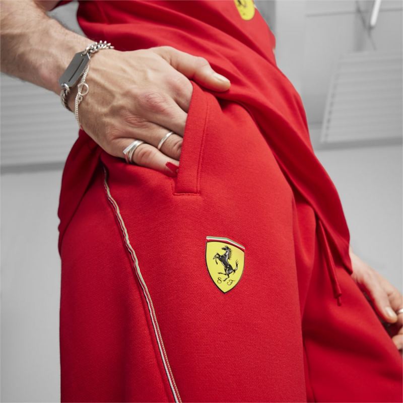 Puma | Men's Scuderia Ferrari Motorsport Race Sweat Pants - Rosso Corsa