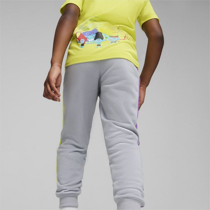 Puma | Boys Puma | Boys x TROLLS Little Kids T7 Track Pants - Gray Fog