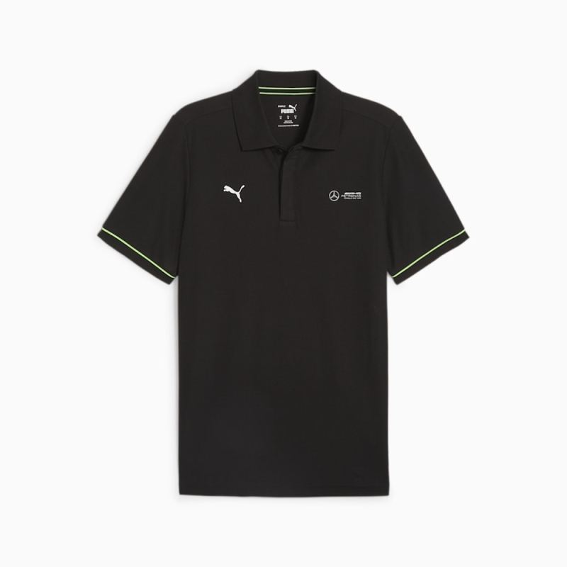 Puma | Men's Mercedes AMG-Petronas F1 Motorsport Polo - Black