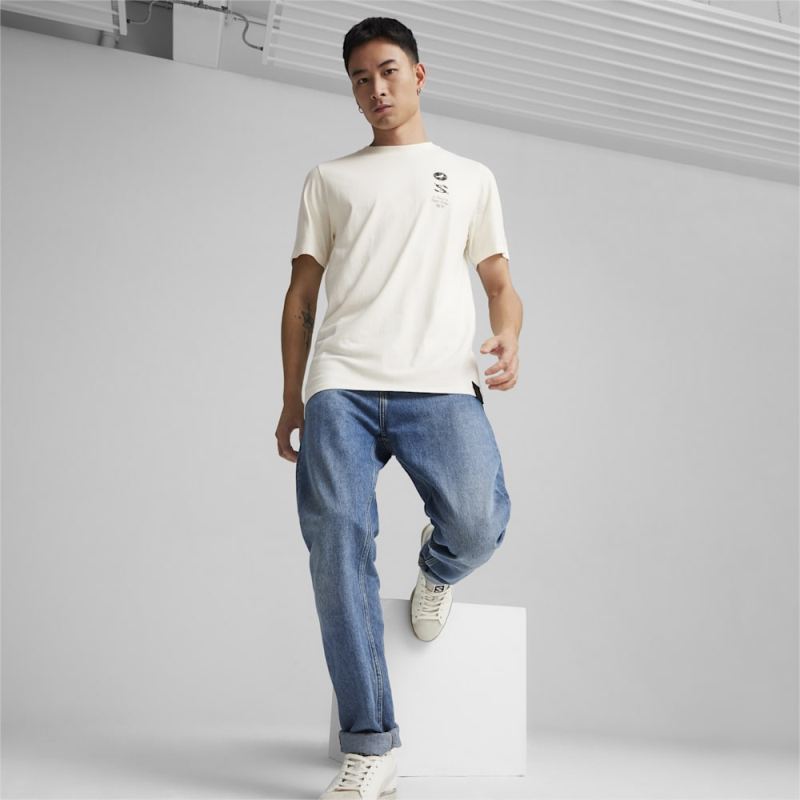 Puma | Men's x STAPLE Graphic Tee I - Warm White