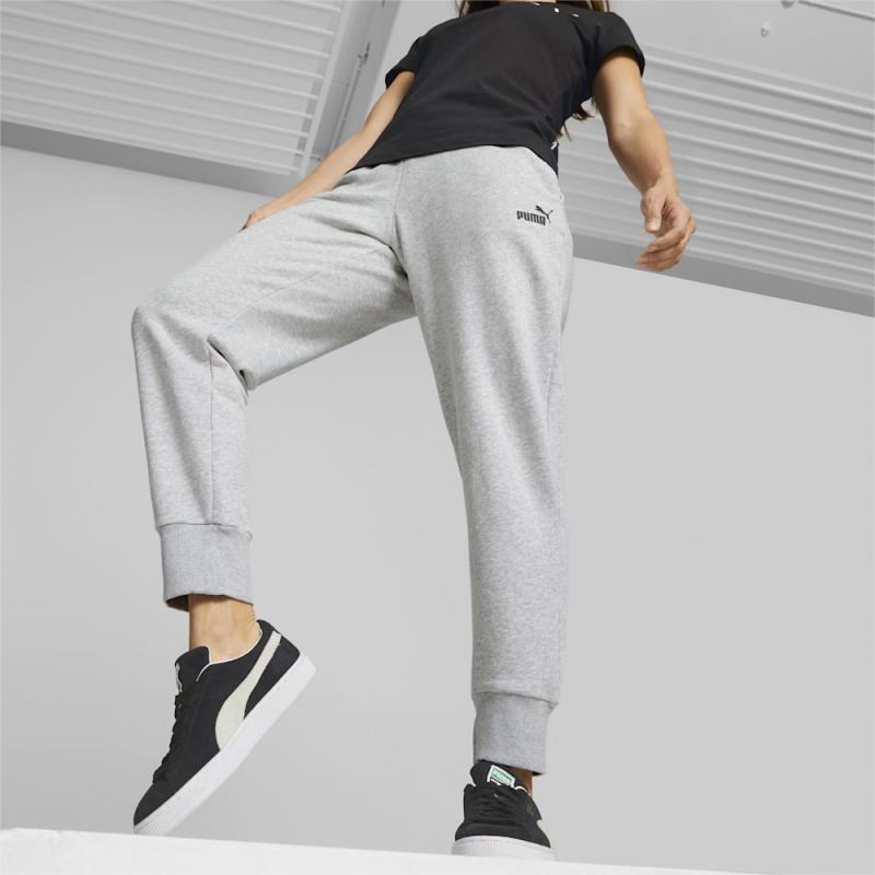 Puma | Women's Essentials Sweatpants - Light Gray Heather