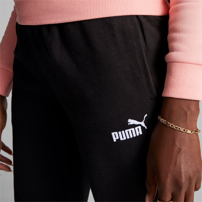 Puma | Women's Essentials Elevated Pants - Black