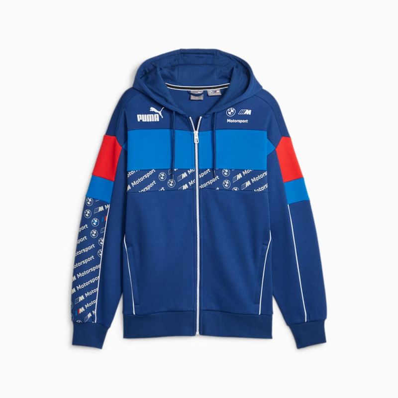 Puma | Men's BMW M Motorsport Sweatshirt Jacket - Pro Blue-M Color