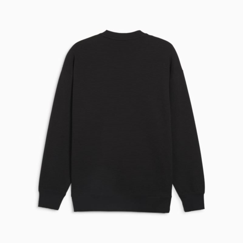 Puma | Men's CLASSICS Waffle Sweatshirt - Black