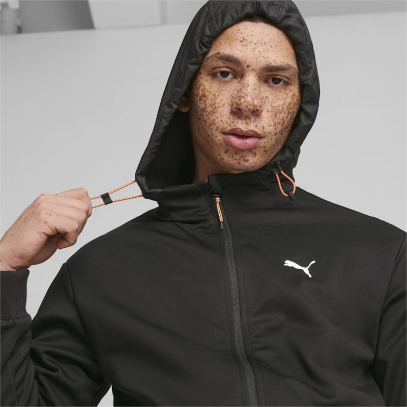 Puma | Men's OPEN ROAD Full-Zip Hoodie - Black