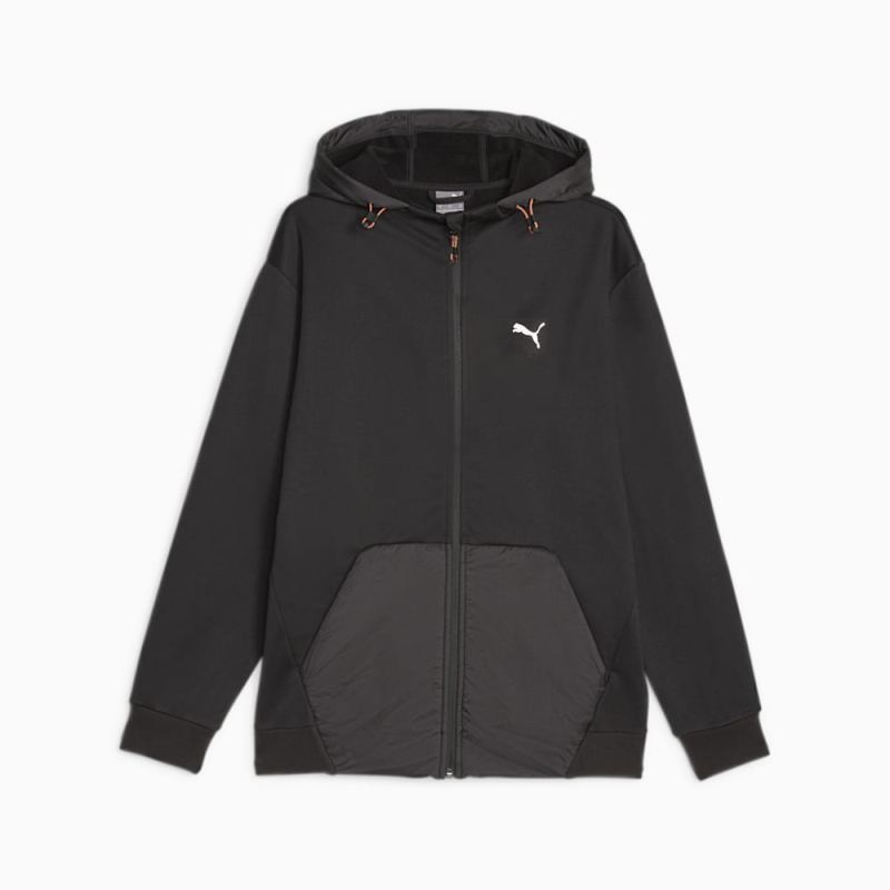 Puma | Men's OPEN ROAD Full-Zip Hoodie - Black