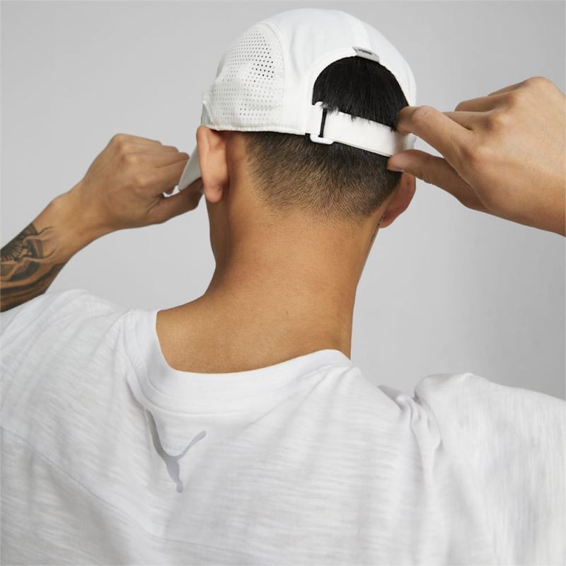 Puma | Men's Lightweight Running Hat - White