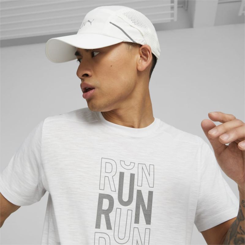 Puma | Men's Lightweight Running Hat - White