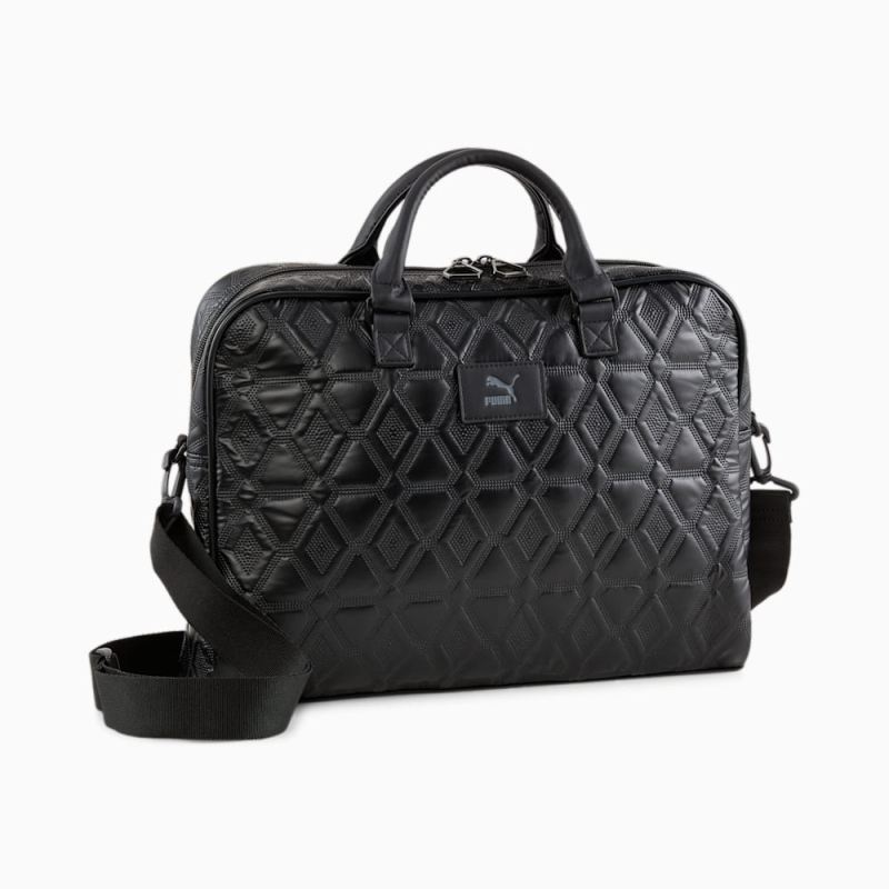 Puma | Women's Classics Archive Grip Bag - Black-Metallic