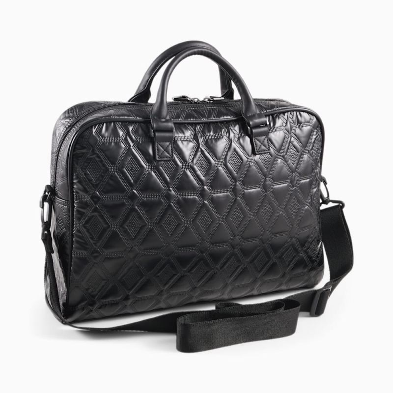 Puma | Women's Classics Archive Grip Bag - Black-Metallic