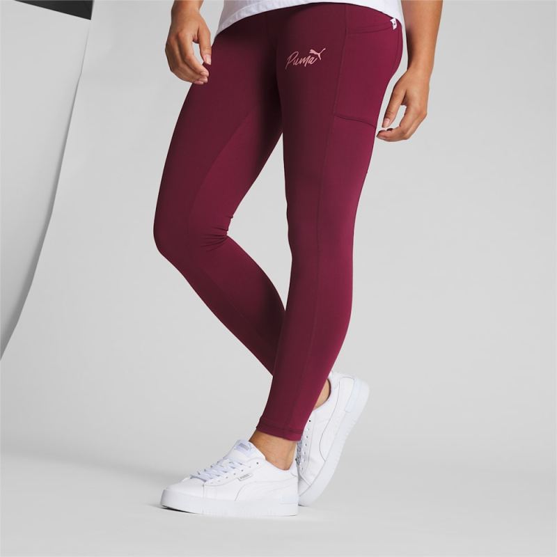 Puma | Women's Live In High Waist Leggings - Dark Jasper