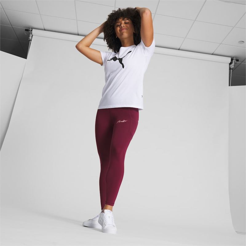 Puma | Women's Live In High Waist Leggings - Dark Jasper