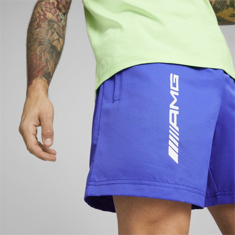 Puma | Men's Mercedes-AMG Motorsport Woven Shorts - Royal Sapphire