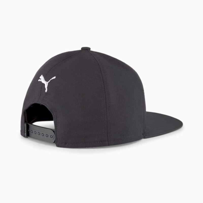 Puma | Boys Flat Brim Cap JR - Black-Gray Violet