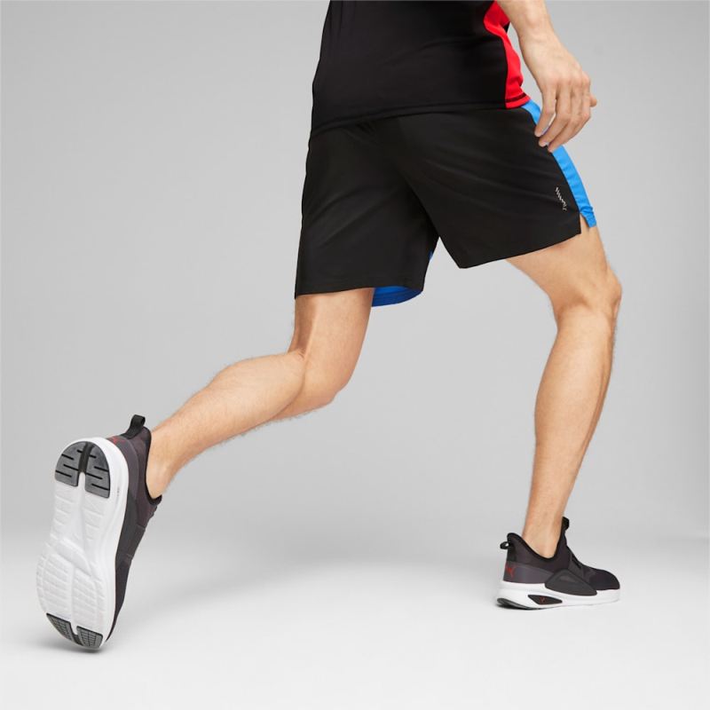 Puma | Men's Run Favorite Velocity 7" Running Shorts - Black-Ultra Blue