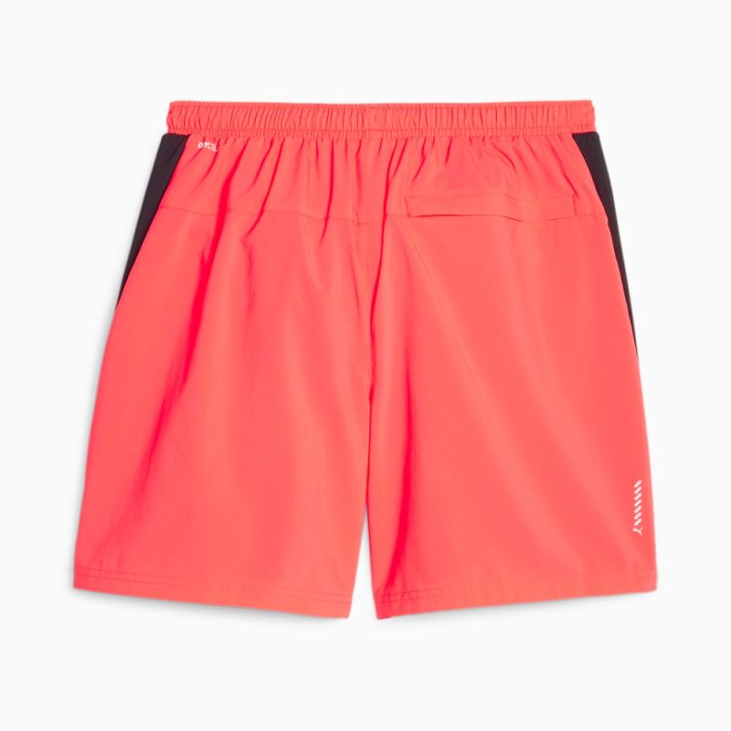 Puma | Men's Run Favorite Velocity 7" Running Shorts - Fire Orchid