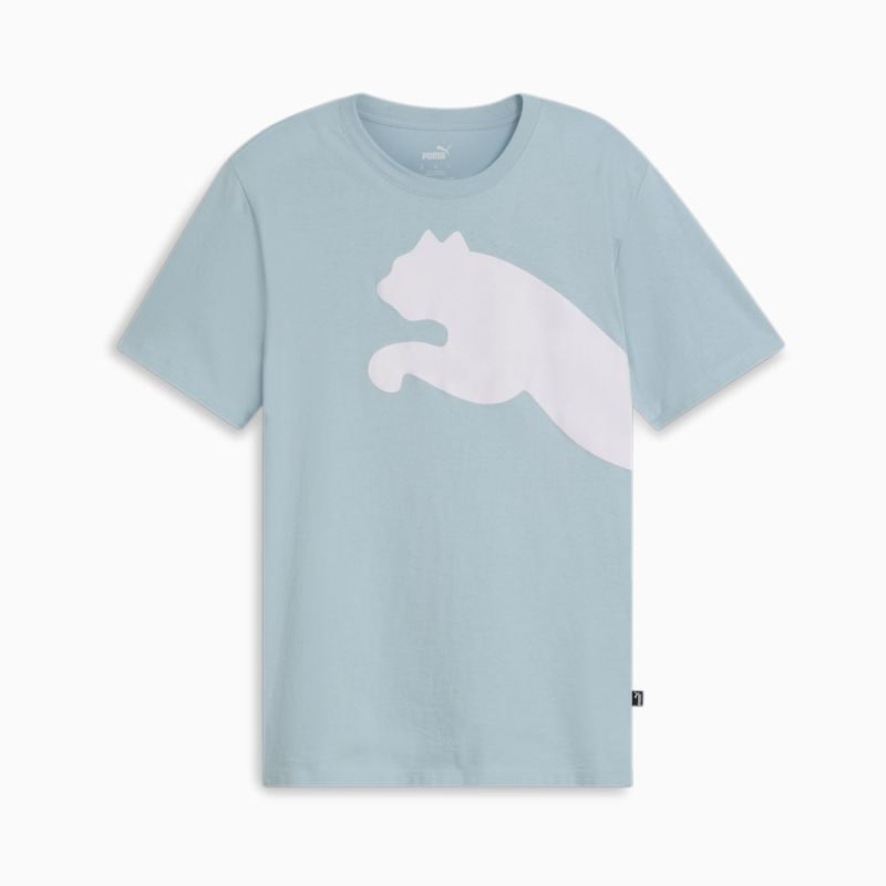 Puma | Men's Oversized Logo Tee - Turquoise Surf