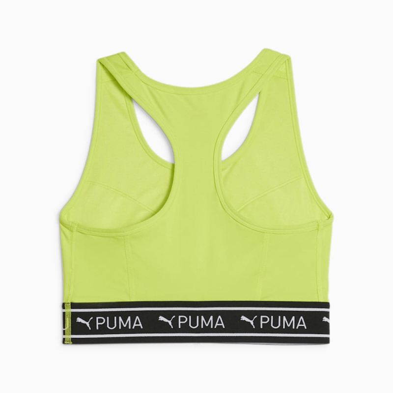 Puma | Women's 4KEEPS Elastic Bra - Lime Pow