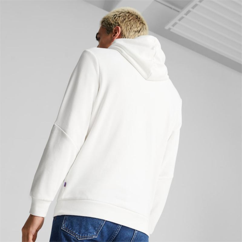 Puma | Men's Essentials Tape Love Is Love Hoodie - White