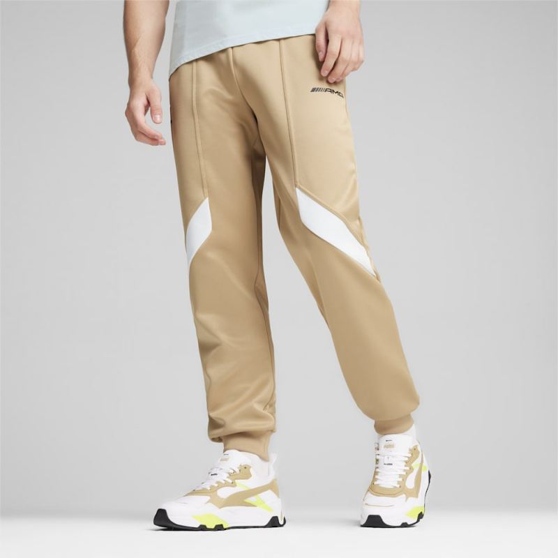 Puma | Men's Mercedes-AMG Motorsport Statement Track Pants - Prairie Tan