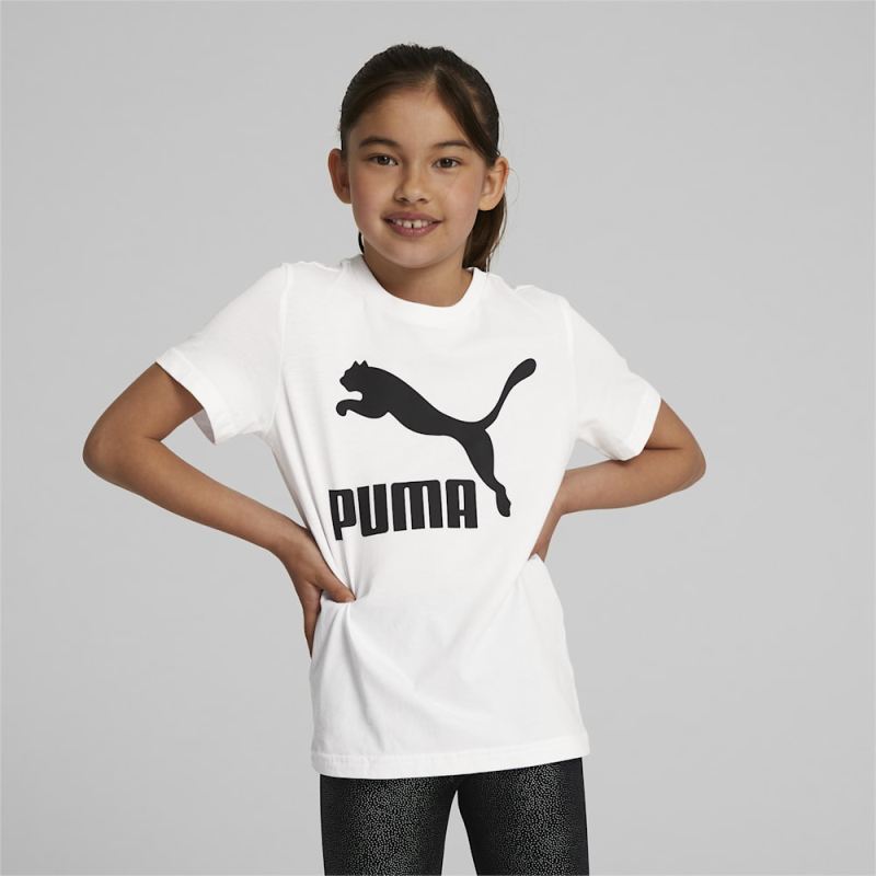 Puma | Boys Classics Kids Tee - White