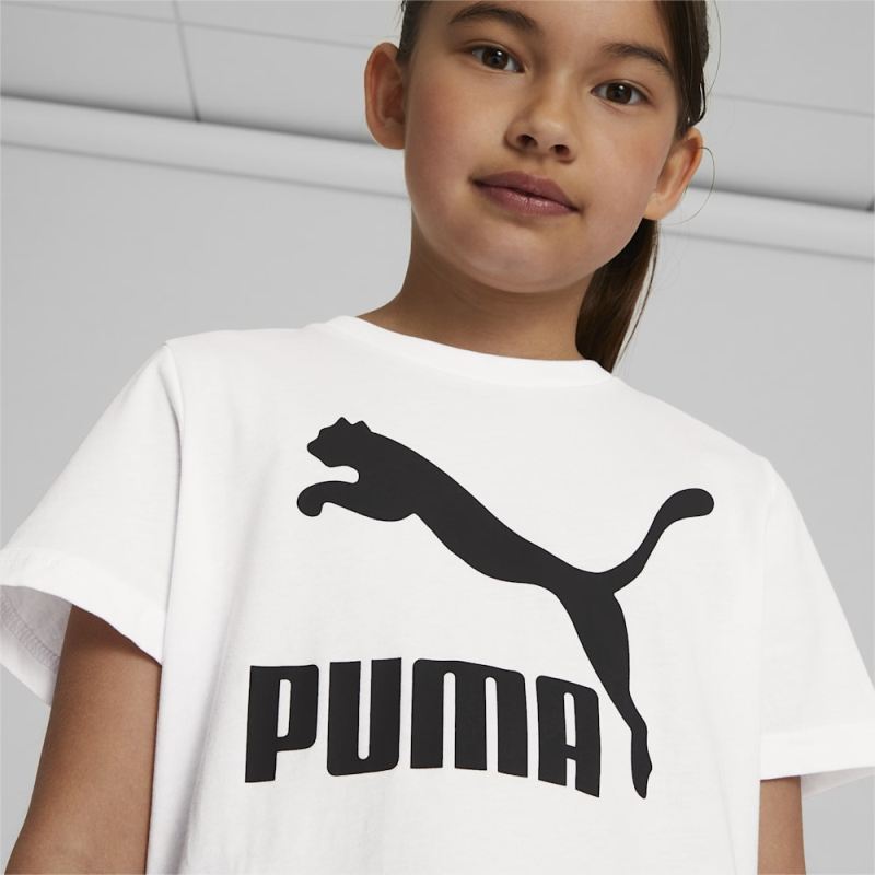 Puma | Boys Classics Kids Tee - White