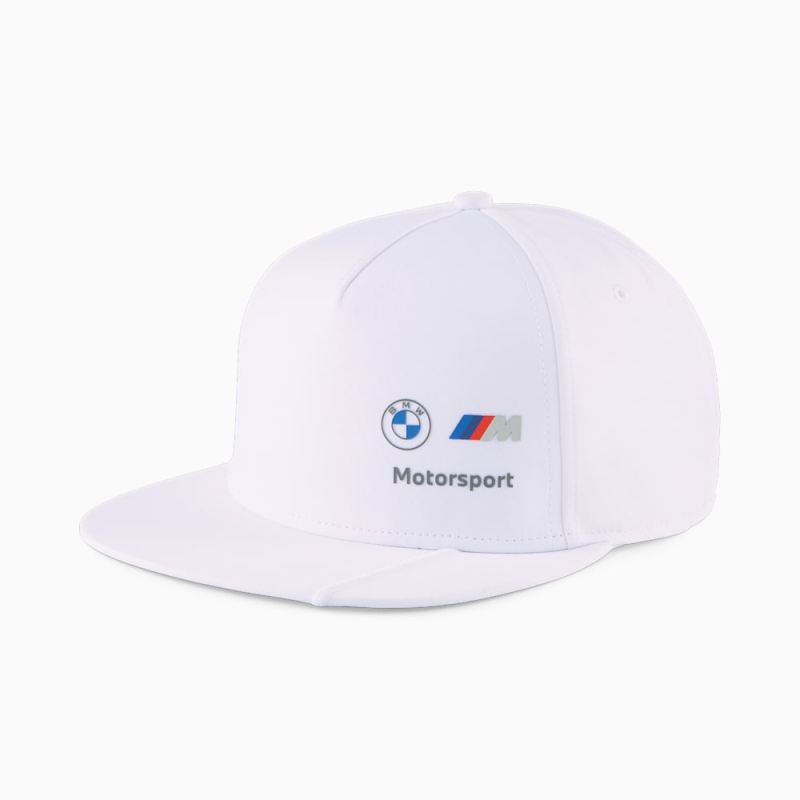 Puma | Women's BMW M Motorsport Flat Brim Cap - White