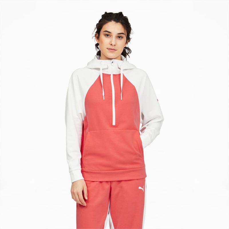 Puma | Women's Modern Sports Hoodie - Salmon