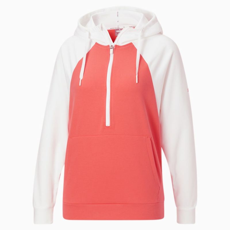 Puma | Women's Modern Sports Hoodie - Salmon