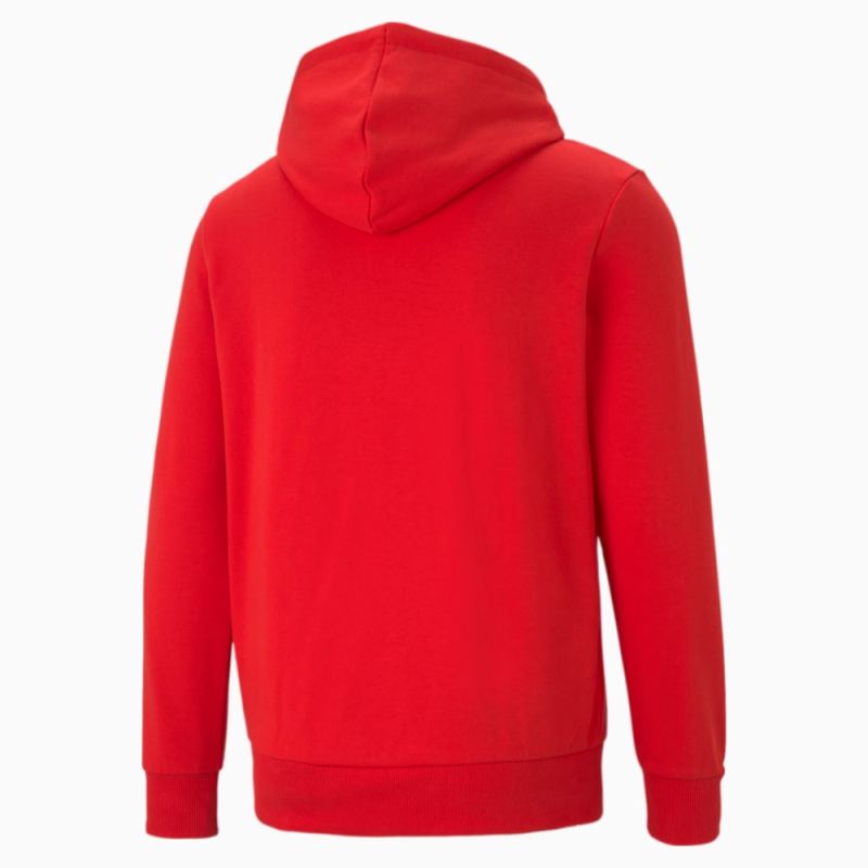 Puma | Men's Classics French Terry Logo Hoodie - High Risk Red