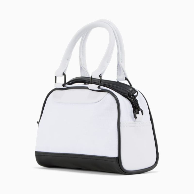 Puma | Women's Mini Grip Cross Body Bag - WHITE/BLACK