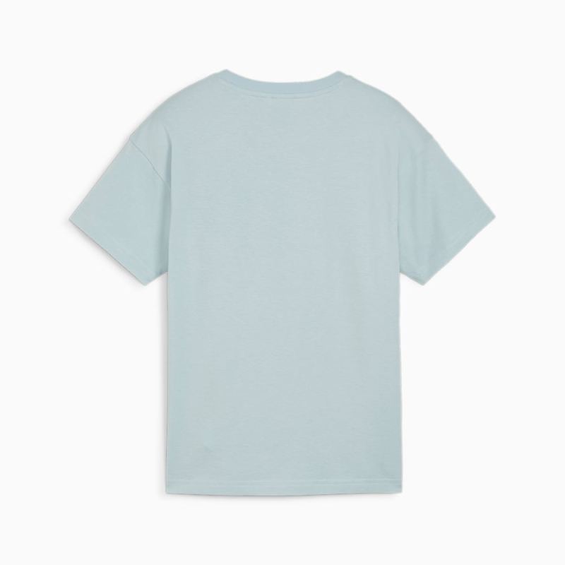 Puma | Boys Better Classics Relaxed Youth Tee - Turquoise Surf