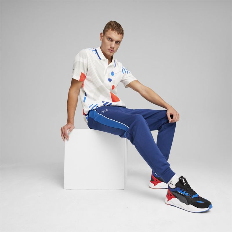 Puma | Men's BMW M Motorsport All-Over Print Polo - White-AOP