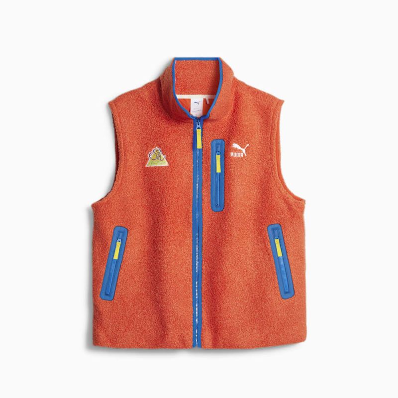 Puma | Men's The NeverWorn II Sherpa Vest - Fall Foliage