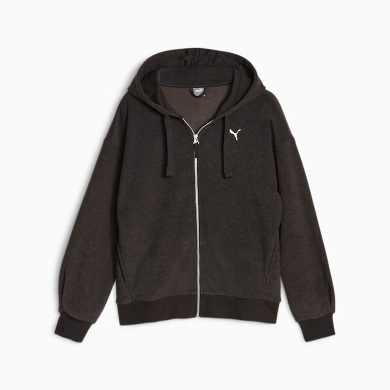 Puma | Women's HER Winterised Hoodie - Black