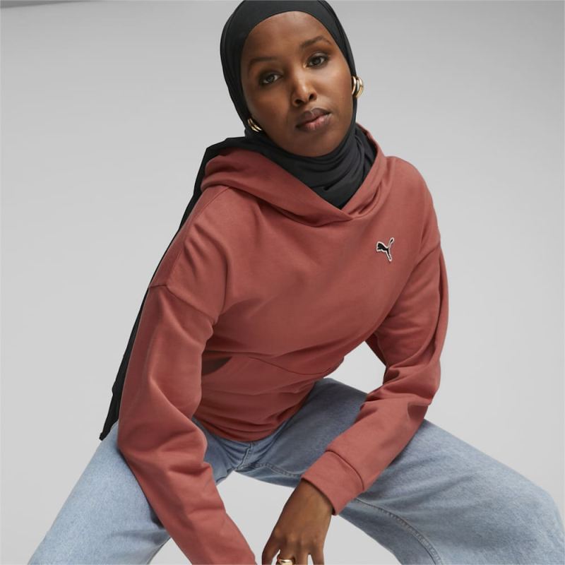 Puma | Women's Better Essentials Hoodie - Astro Red - Click Image to Close