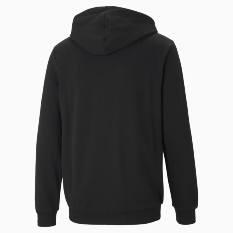 Puma | Men's Essentials Small Logo Full-Zip Hoodie - Black