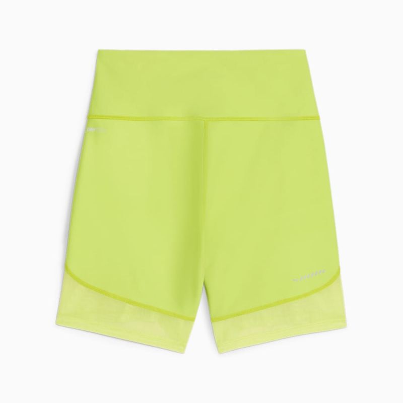 Puma | Women's RUN ULTRAFORM 6" Running Shorts - Lime Pow