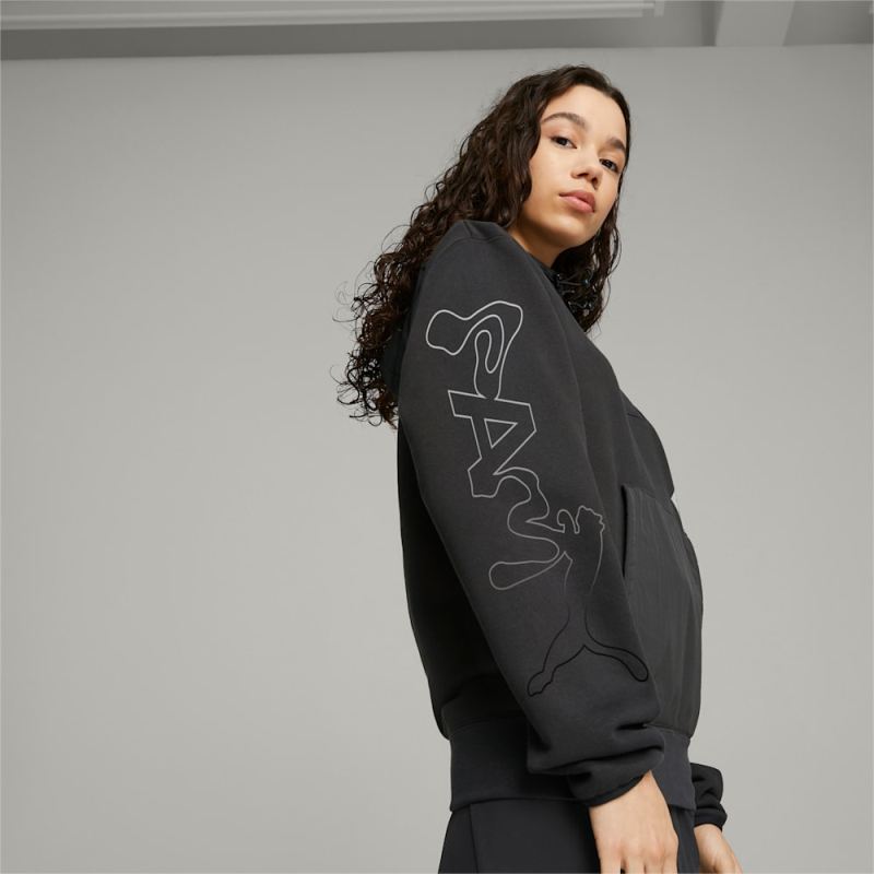 Puma | Women's x PERKS AND MINI Hoodie - Black